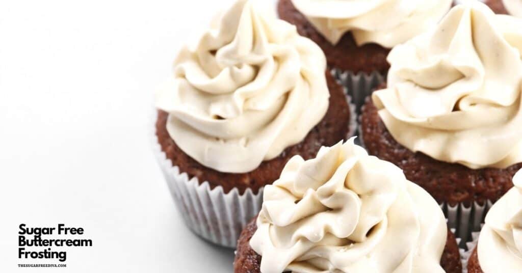 This is the perfect recipe for Sugar Free Buttercream Frosting