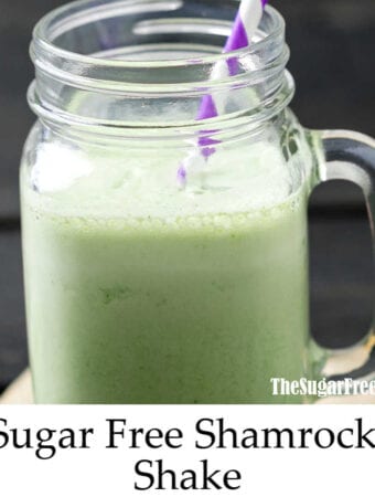 How to make a Sugar Free Shamrock Shake