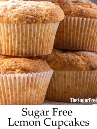 Sugar Free Lemon Cupcakes