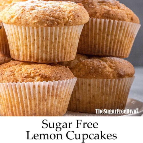 Sugar Free Lemon Cupcakes