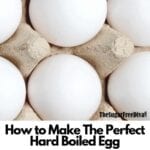 How To Make The Perfect Hard Boiled Egg