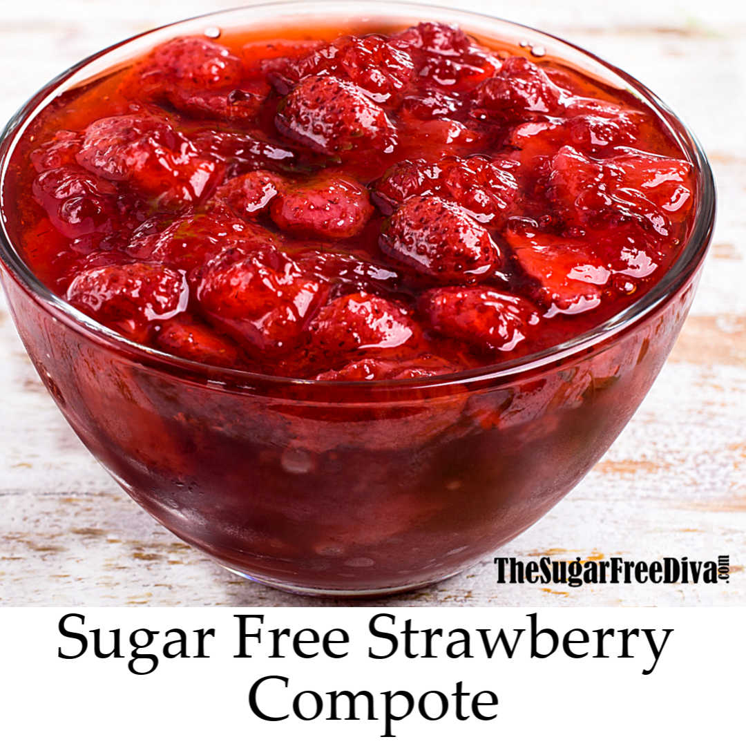 Sugar Free Strawberry Compote