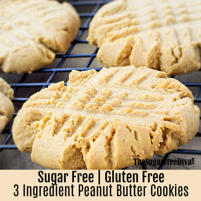 3 ingredient peanut butter cookies