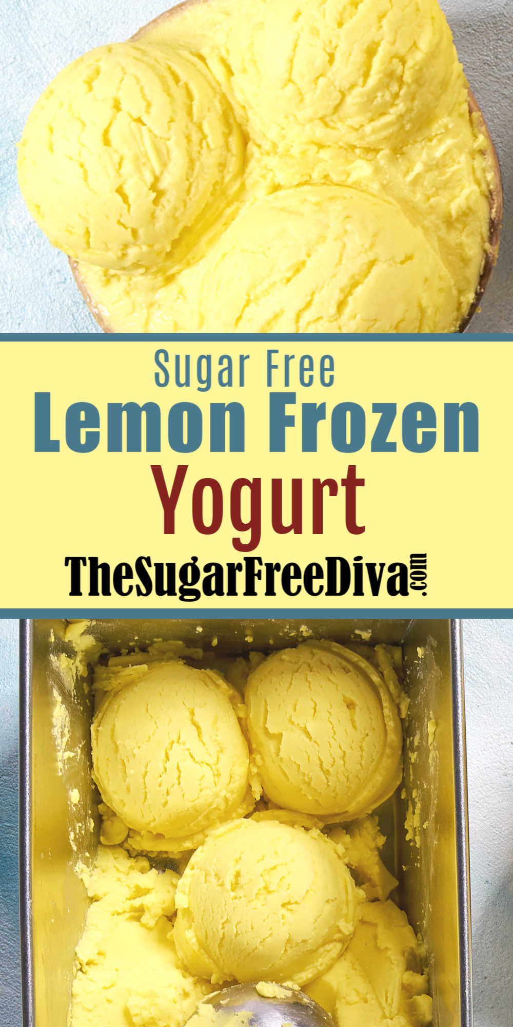 Sugar Free Lemon Frozen Yogurt