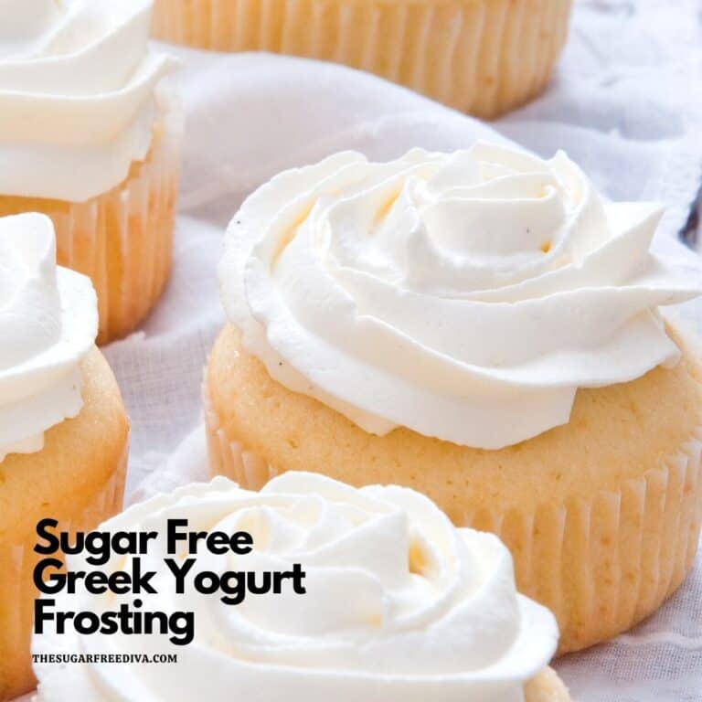 Sugar Free Greek Yogurt Frosting THE SUGAR FREE DIVA