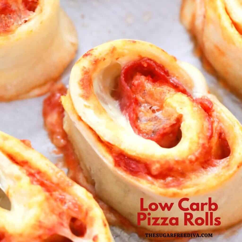 This is the recipe for how to make Low Carb Pizza Rolls