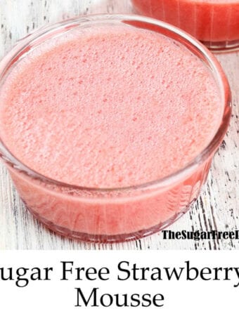 Sugar Free Strawberry Mousse