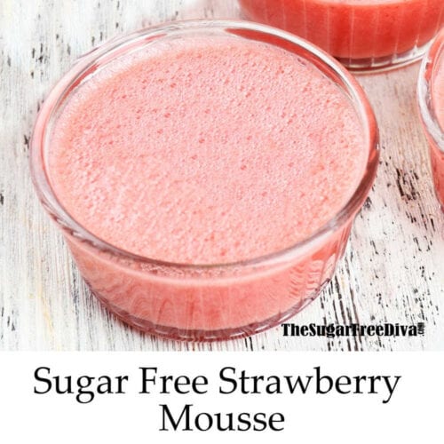 Sugar Free Strawberry Mousse