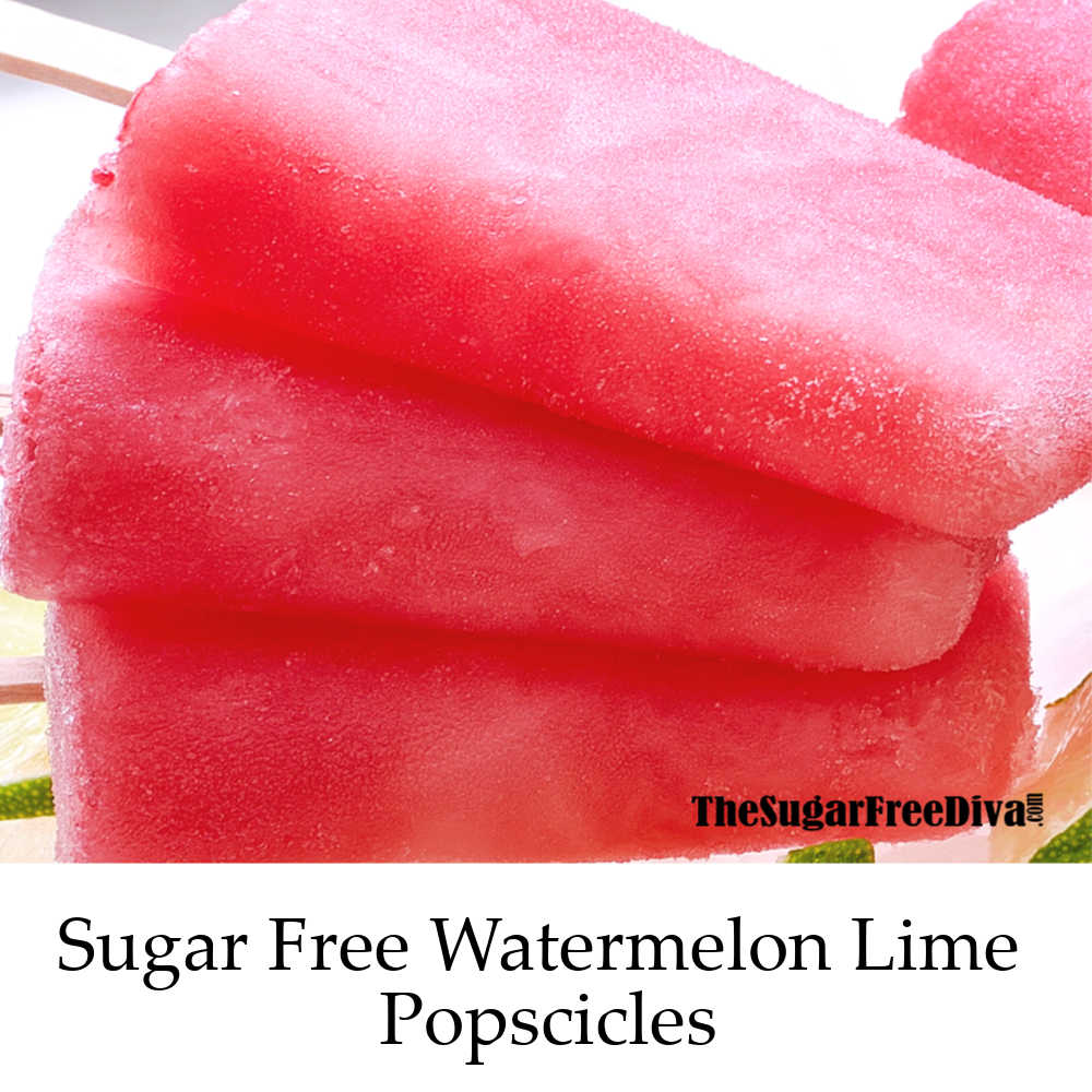 Sugar Free Watermelon Pops