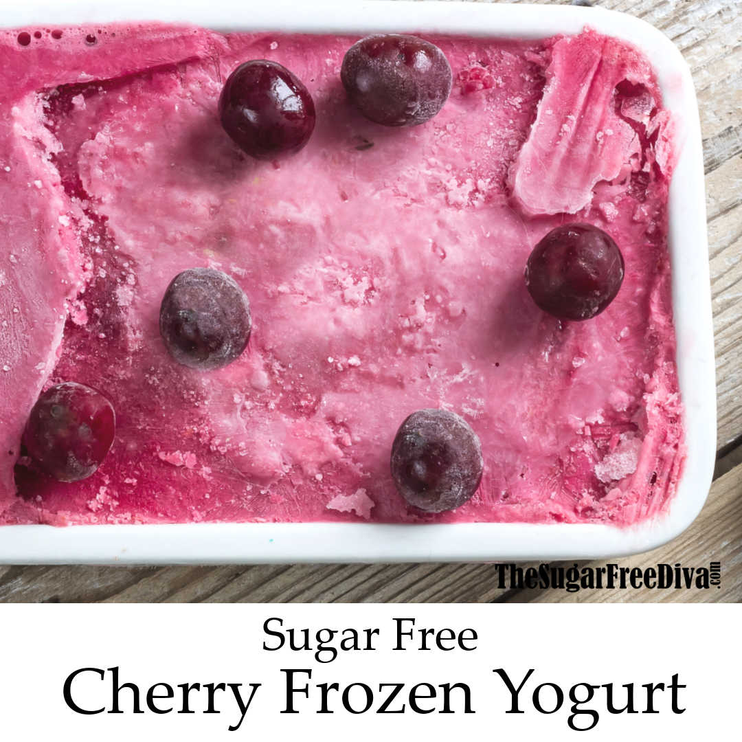 Sugar Free Cherry Frozen Yogurt