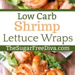 Low Carb Shrimp Lettuce Wraps