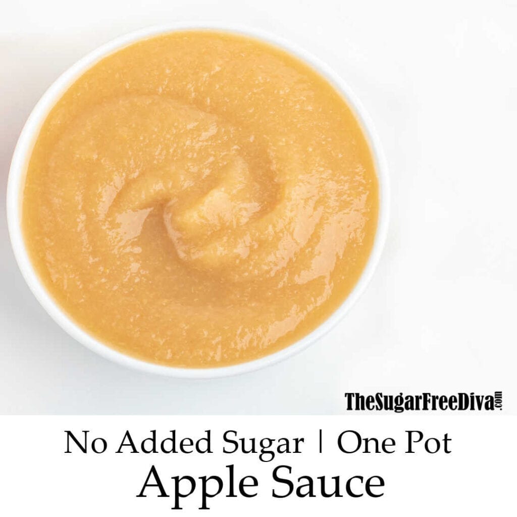 Sugar Free Instant Pot Applesauce THE SUGAR FREE DIVA