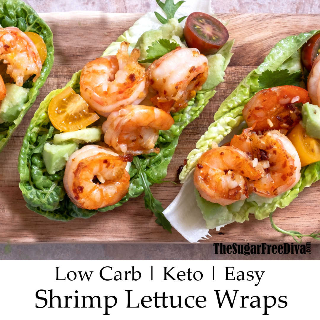 Low Carb Shrimp Lettuce Wraps