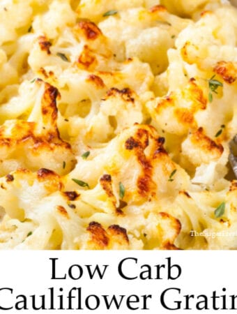 Low Carb Cauliflower Gratin