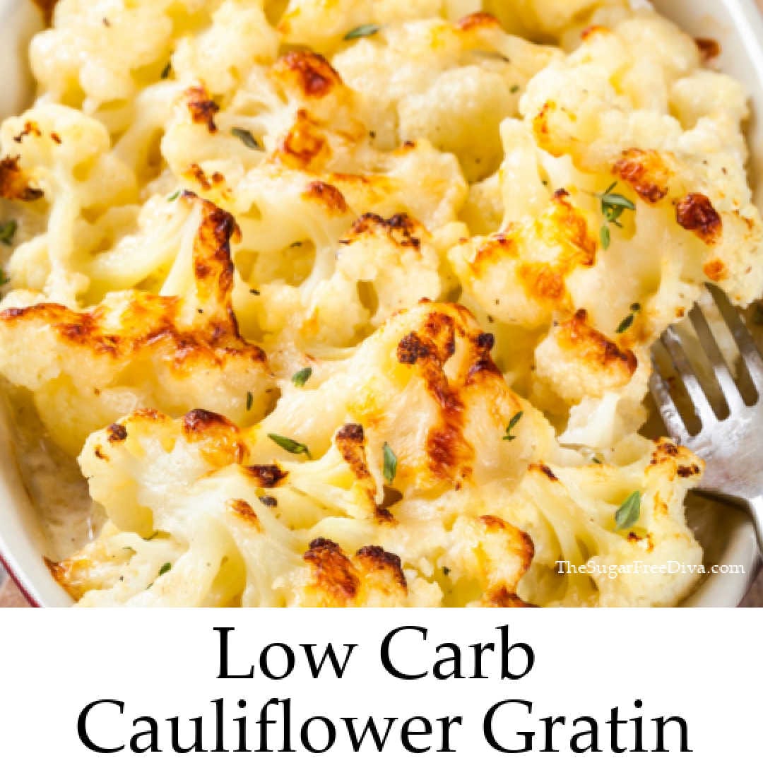 Low Carb Cauliflower Gratin