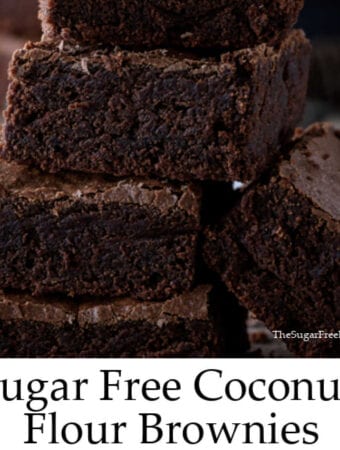 Sugar Free Coconut Flour Brownies