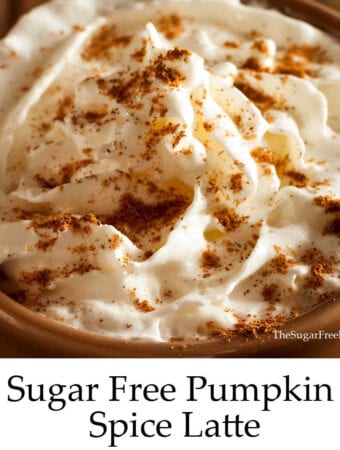 Sugar Free Pumpkin Spice Latte