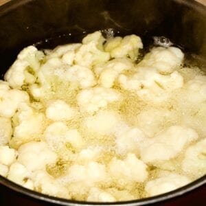 cook boil cauliflower