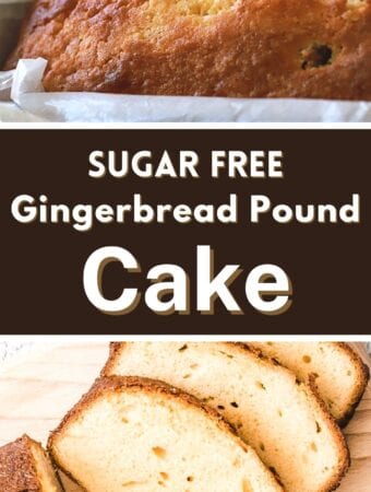 Sugar Free Gingerbread Pound Cake