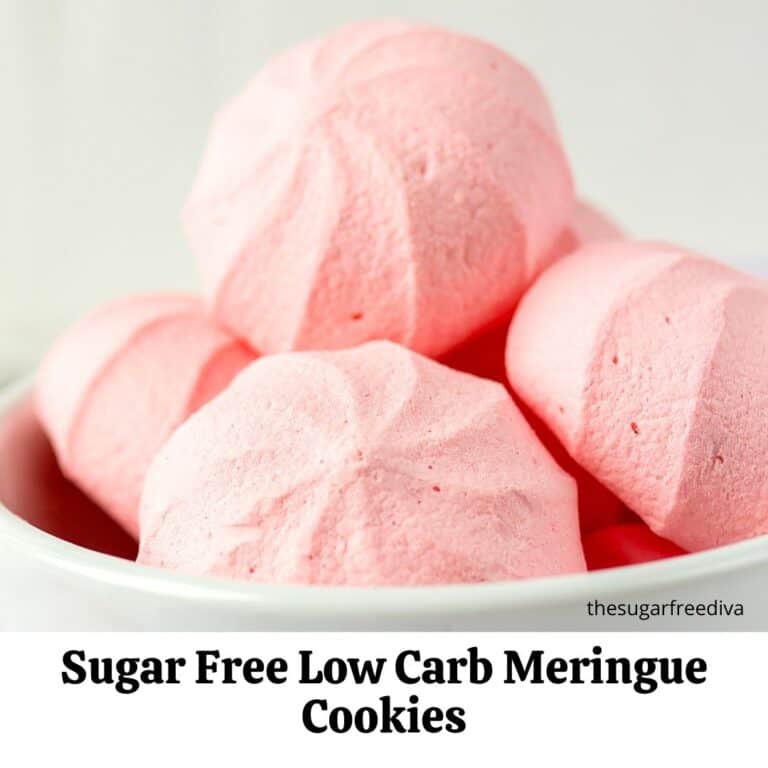 How to Make Sugar Free Meringue Cookies THE SUGAR FREE DIVA