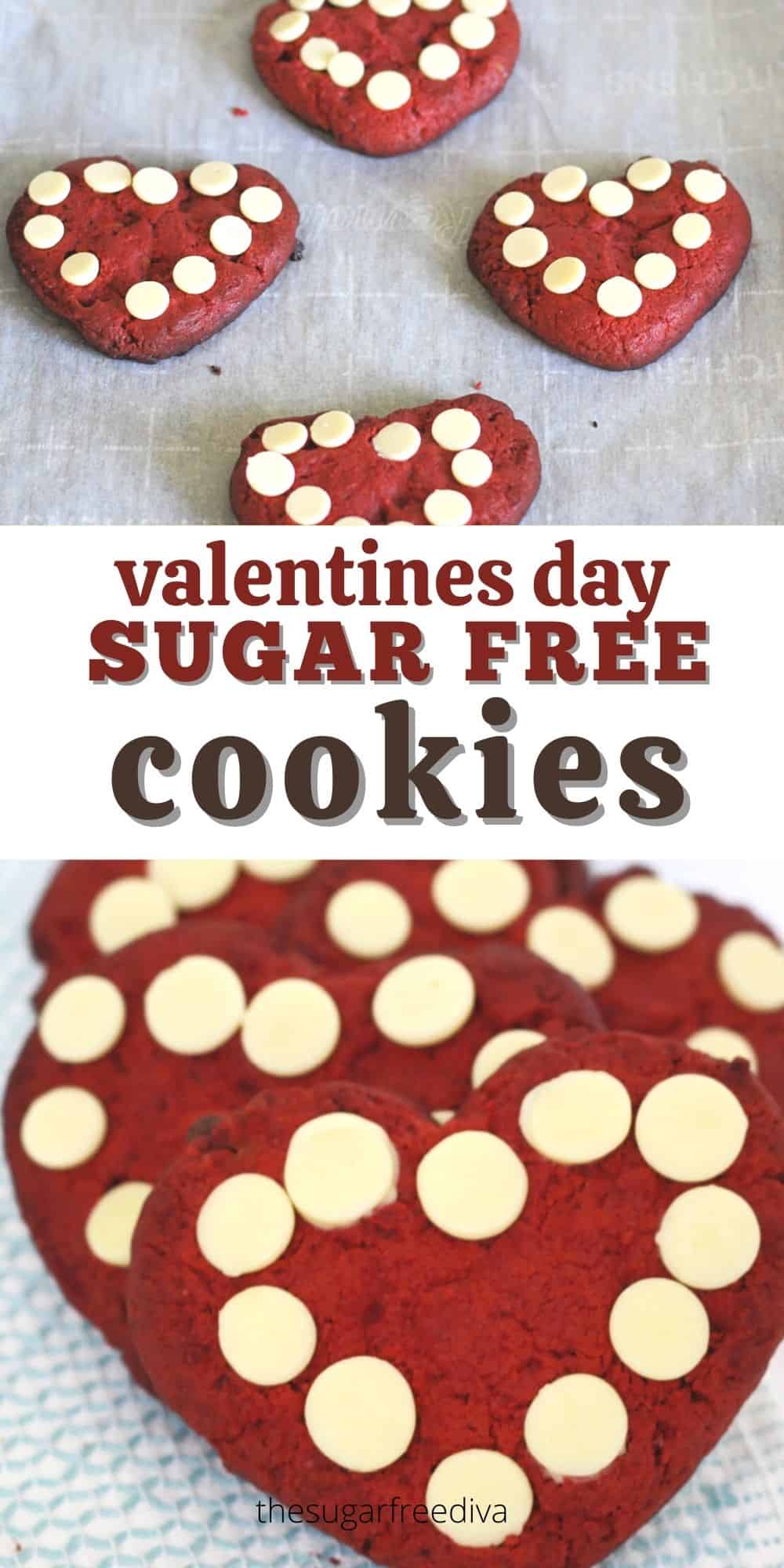 Sugar Free Low Carb Valentines Day Cookies