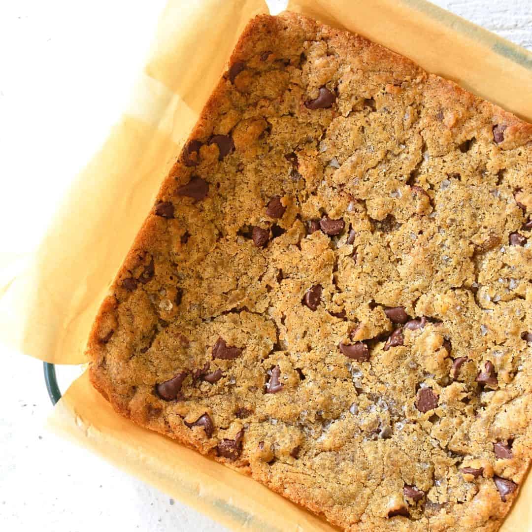 Sugar Free Brown Butter Blondies