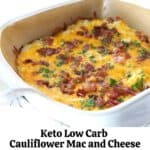 Keto Low Carb Mac and Cheese