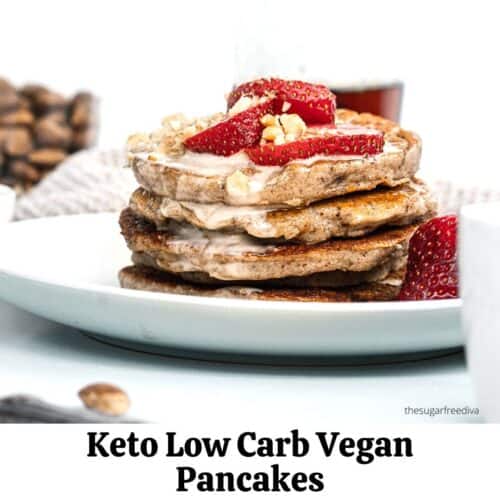 Delicious Low Carb Vegan Pancakes