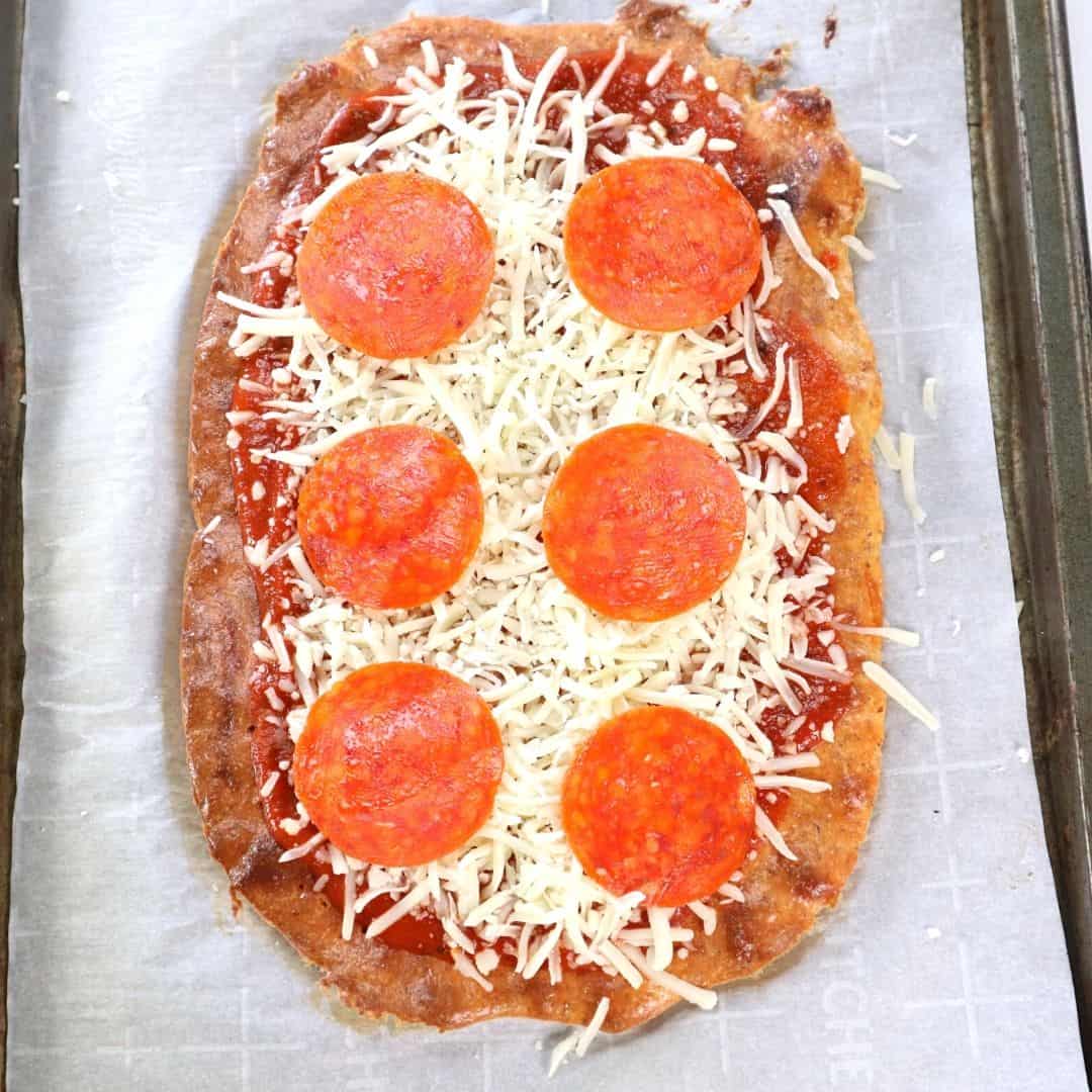 Easy Keto Low Carb Homemade Pizza