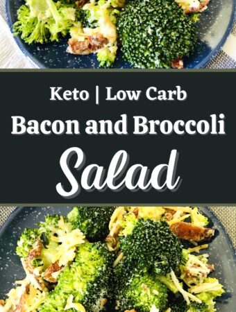 Keto Bacon and Broccoli Salad