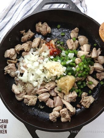 Low Carb Cashew Chicken