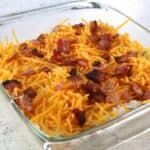 Keto Low Carb Chicken and Bacon Casserole