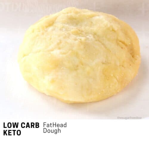 How To Make Keto Fathead Dough - THE SUGAR FREE DIVA