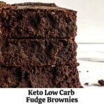 Easy Fudge Keto Low Carb Brownies