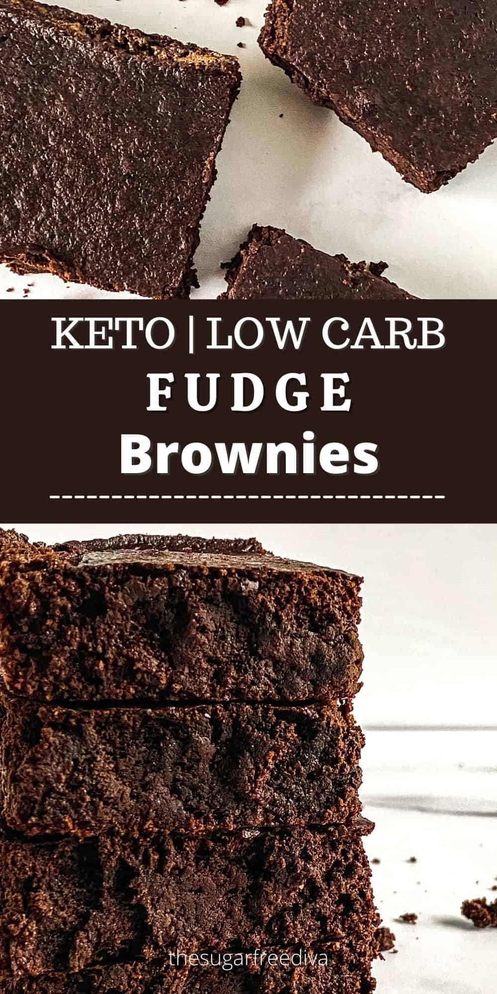 Easy Fudge Keto Low Carb Brownies