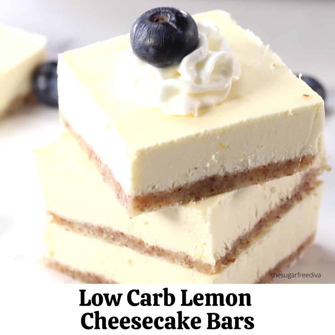 Low Carb Lemon Cheesecake