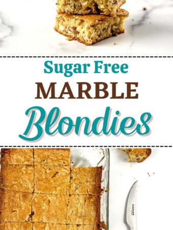 Sugar Free Marble Blondies