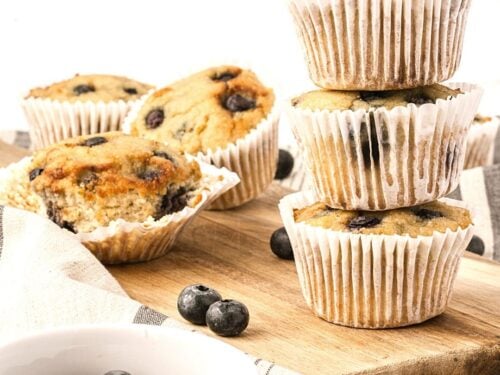 Keto Blueberry Muffins