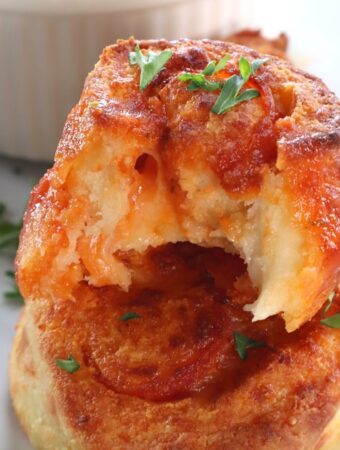 Keto Low Carb Pizza Roll Ups