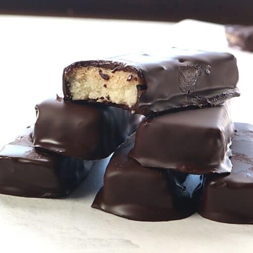 Sugar Free Copycat Twix Bars