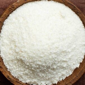 coconut flour in bowl