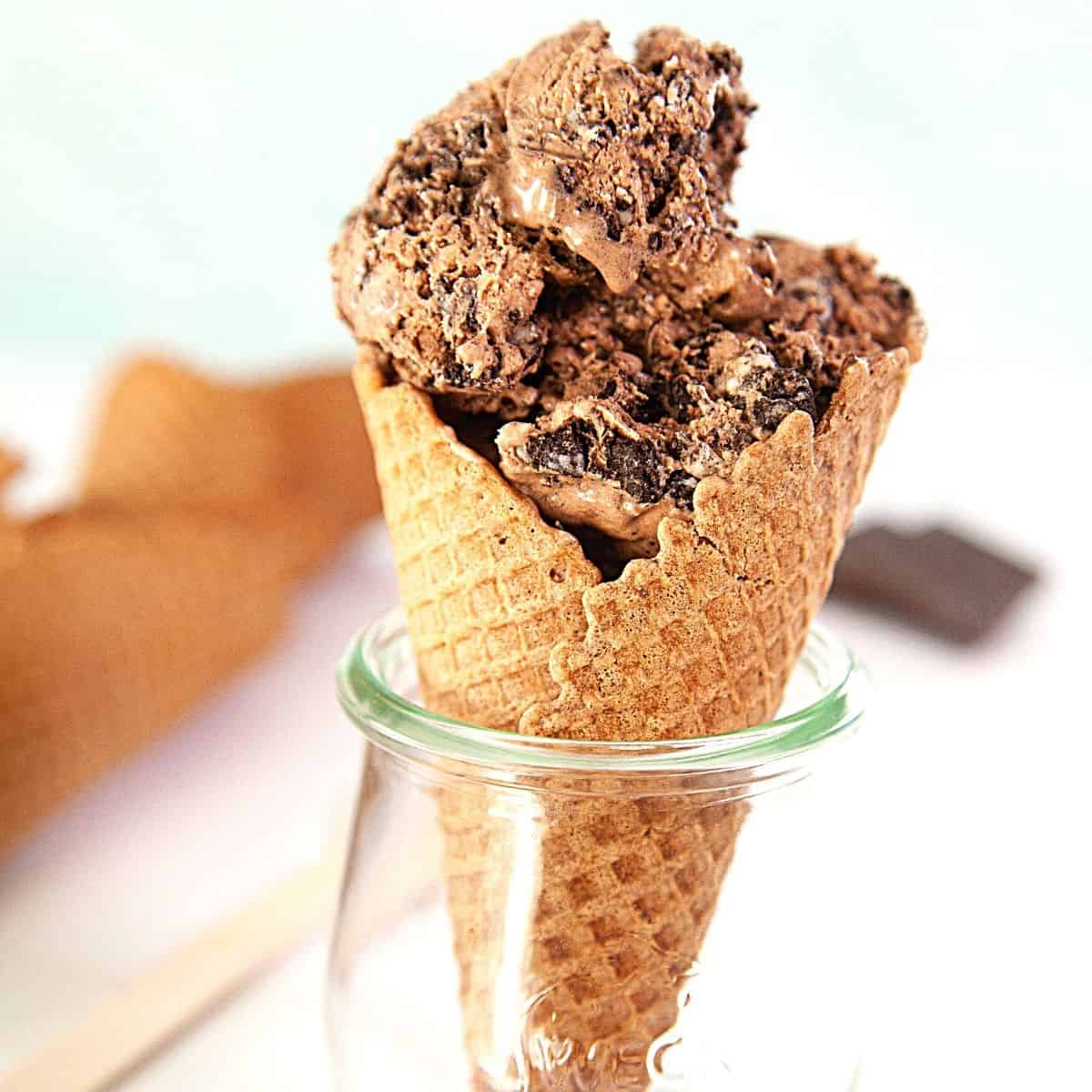 waffle cone recipe without waffle iron