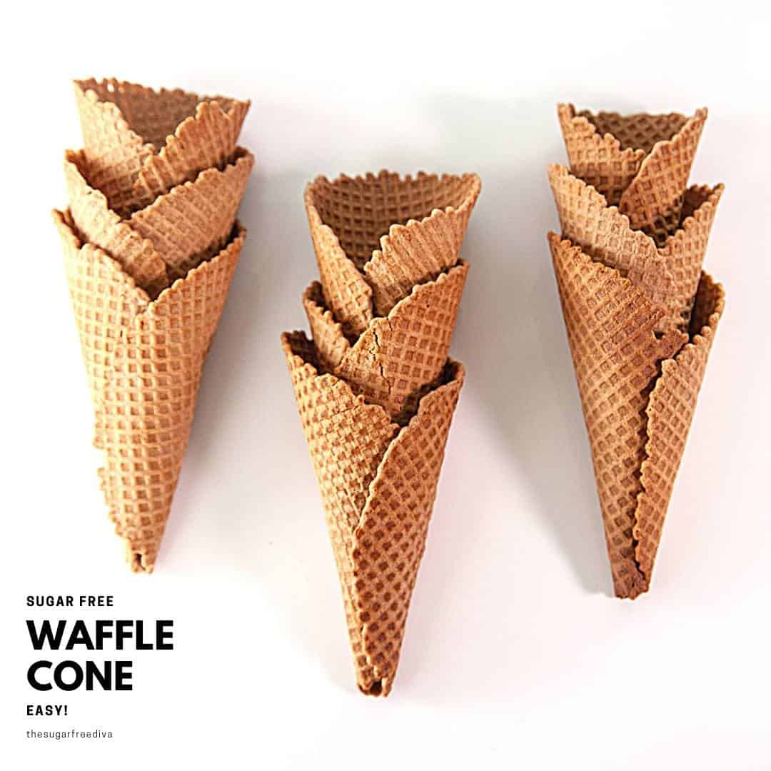 How to Make a Sugar Free Waffle Cone