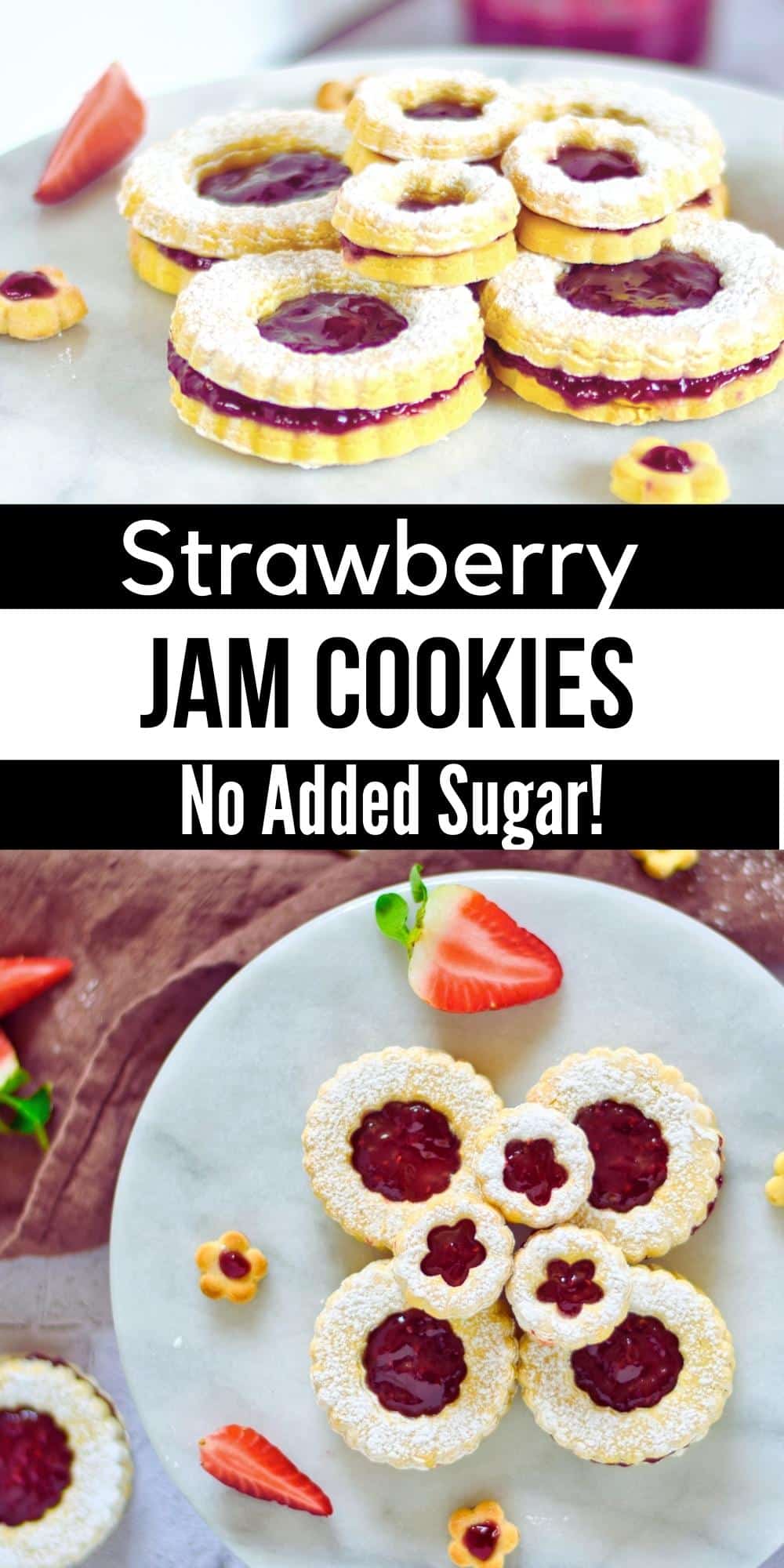 Sugar Free Jam Filled Cookies