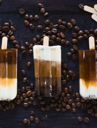 Sugar Free Coffee and Cream Popsicles