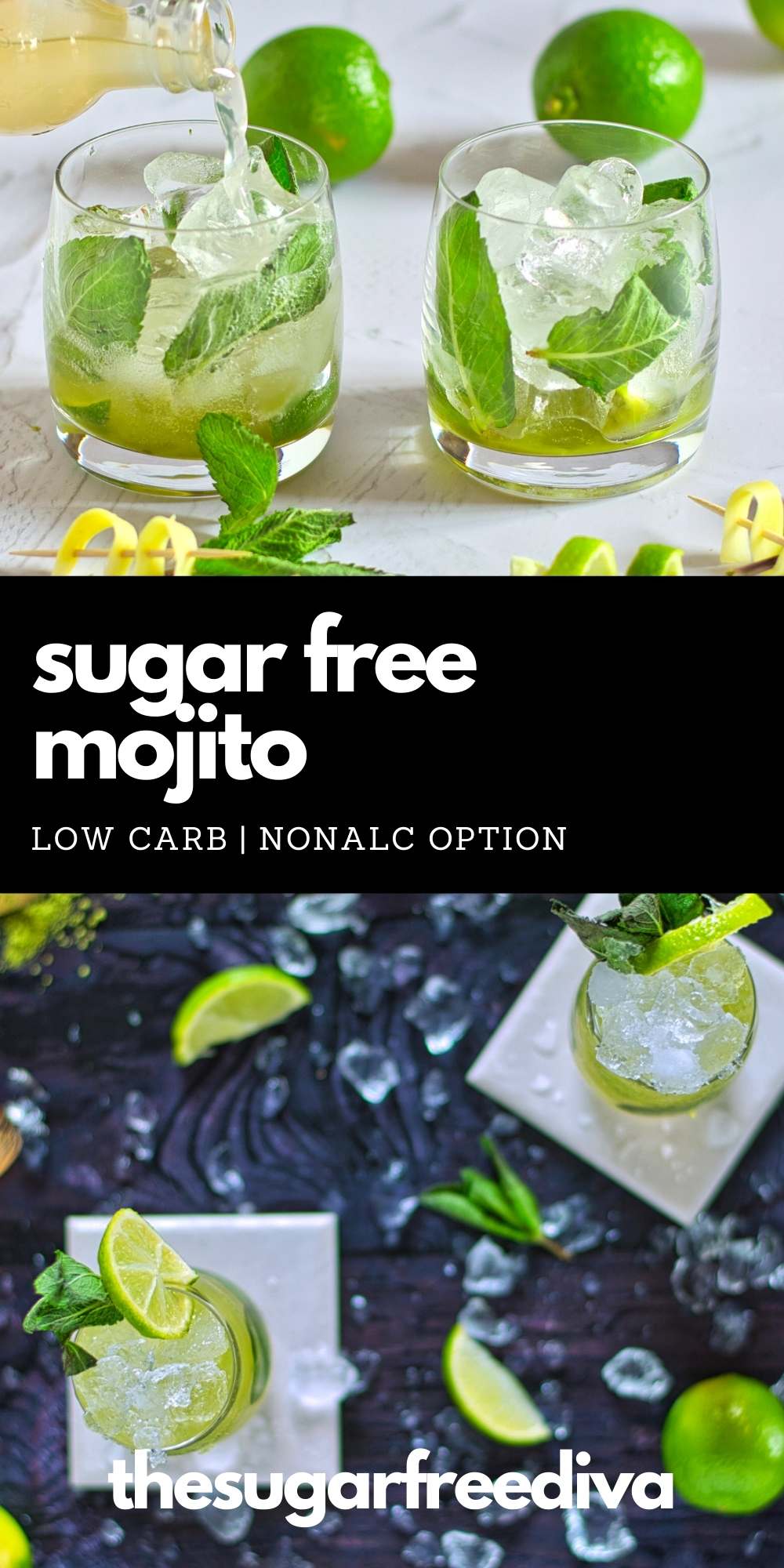 Sugar Free Low Carb Mojito