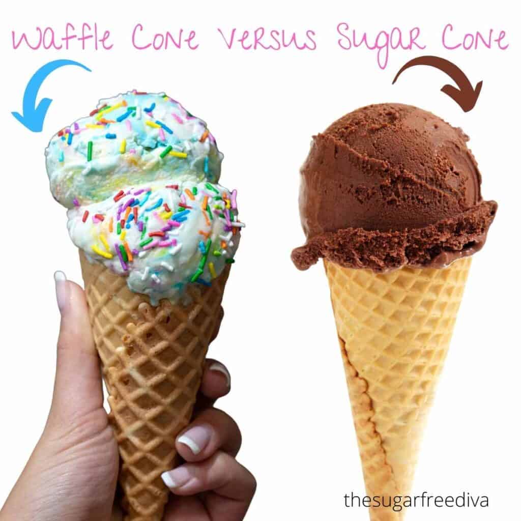 How to Make a Sugar Free Waffle Cone THE SUGAR FREE DIVA