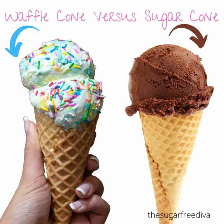 How to Make a Sugar Free Waffle Cone - THE SUGAR FREE DIVA