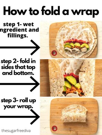 How to fold a wrap
