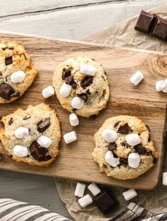 Ultimate Sugar Free SMore Cookies
